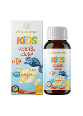 Zühre Ana Kids Balık Yağı Şurubu 150ml (Portakal aromalı)ZÜHRE ANA KIDS FISKOLJESIRAP (