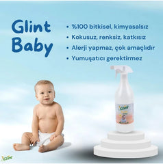 Glint %100 Bitkisel Çamaşır Leke Çıkarıcı Bebek Genel Temizleyici 1L
