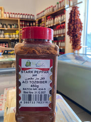 Varmpepparpulver (400 gram)