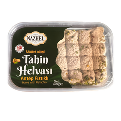 Helva Fıstıklı:400gr-halva med pistagenötter