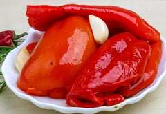 Rostad paprika: 750g