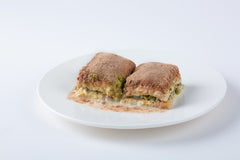 Kall baklava med pistagenötter: 1850 g Kall baklava med pistage