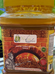 Tahini dubbelstekt över vedeld: 935 gr