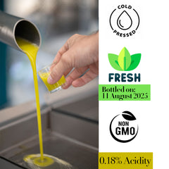 Zeytinyağ soğuk sıkım (Sızma) - Olivolja (Kallpressad) exstra virgin Picual İspanya 3LT