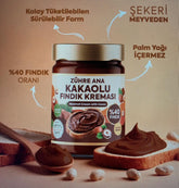 Zühre Ana Kakaolu Fındık Kreması (315 G) - HASSELNÖTSKRÄM MED KAKAO