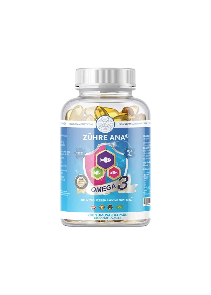 Zühre Ana Omega 3 Balık yağı: