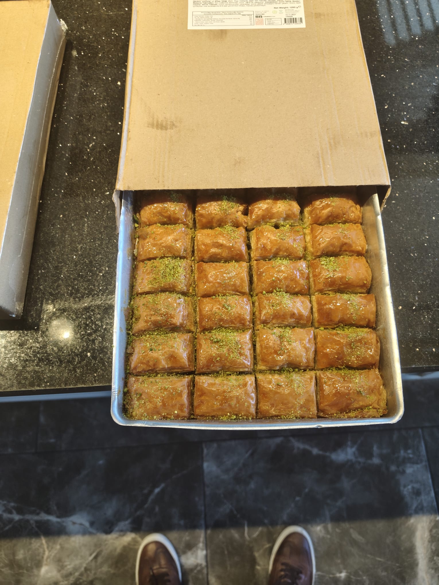 Elite Baklava (fıstıklı) 1,250gr :Baklava med( fistage)