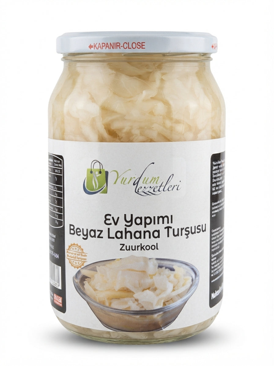 BEYAZ LAHANA TURŞUSU (1 kg)