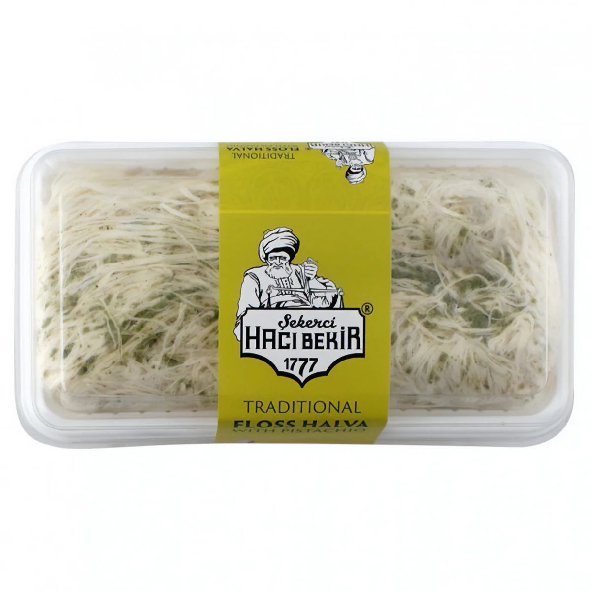 Pistachio Pişmaniye: 200g Floss halva with pistachio (pişmaniye)