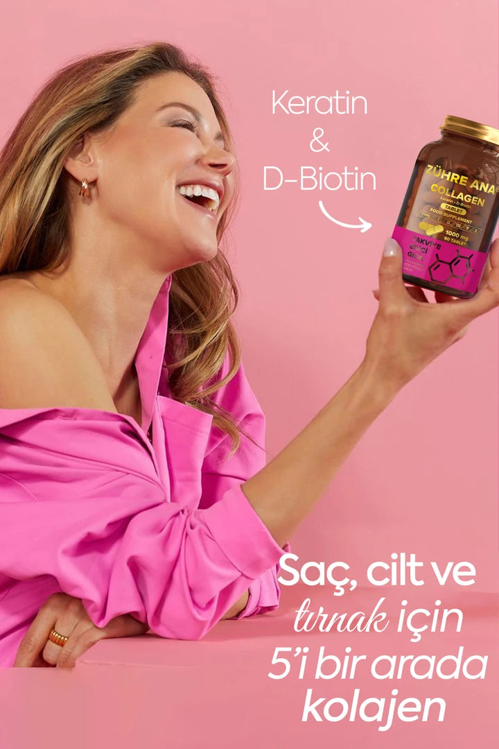 Zühre Ana Kolajen Kapsül 1000mg – 60 Kapsül
