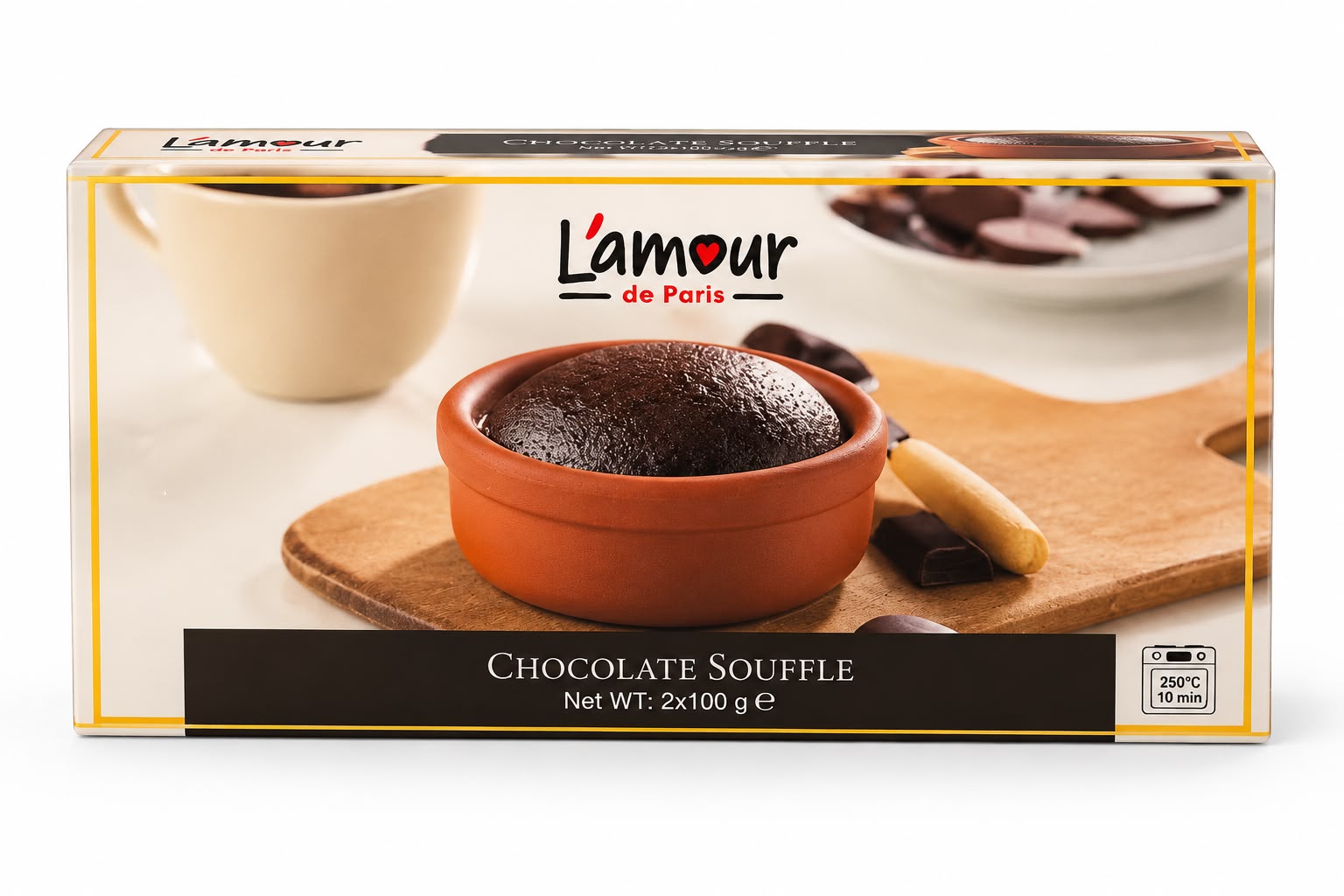 L'amour de Paris Chocolate Souffle (2 x 100 gr)