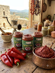 Söt Paprikapuré (Antep Tatlı Biber Salçası) - (1000 g)