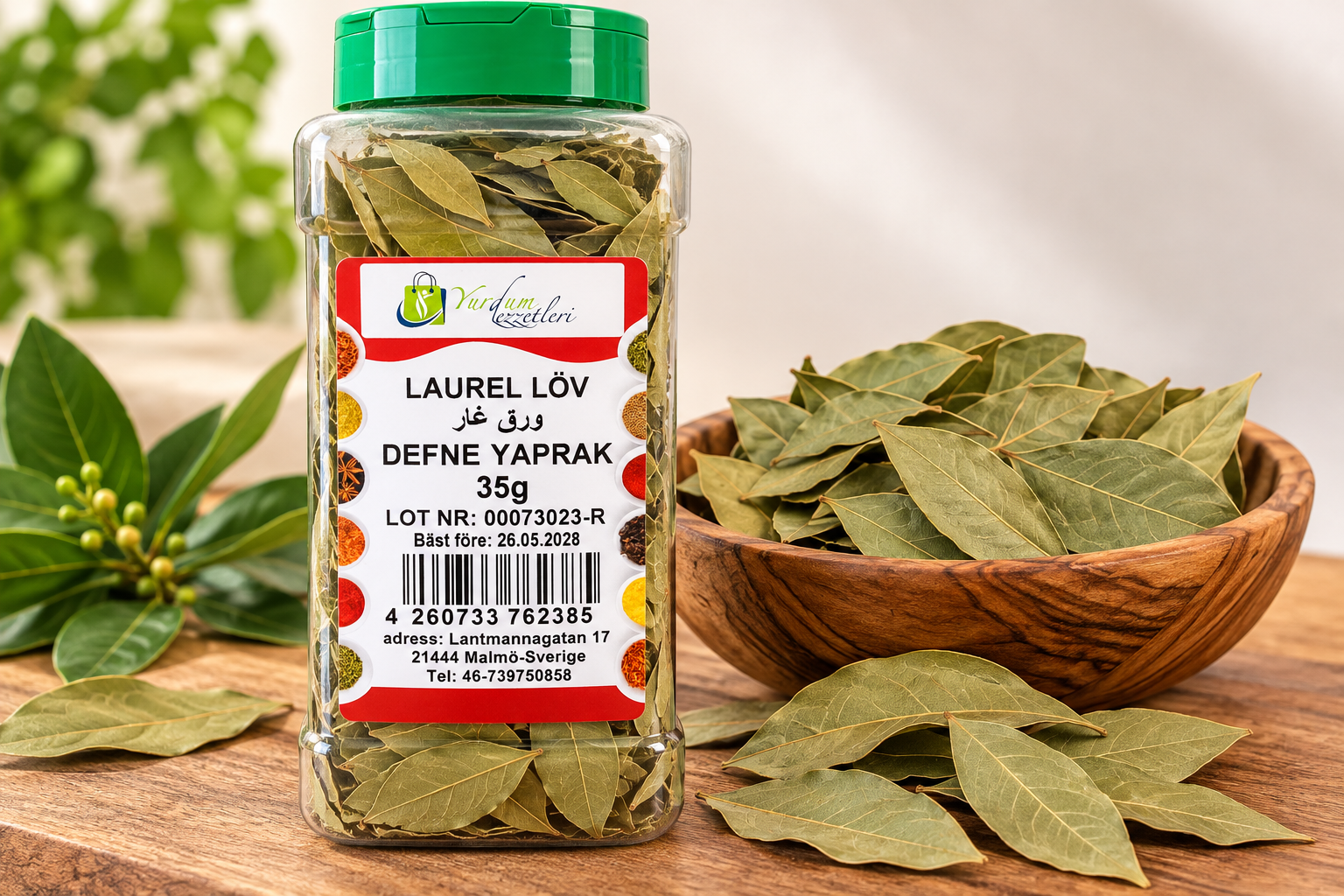 Lagerblad (35 g)