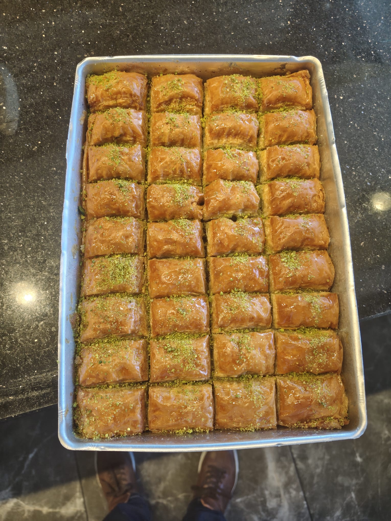Elite Baklava (fıstıklı) 1,250gr :Baklava med( fistage)