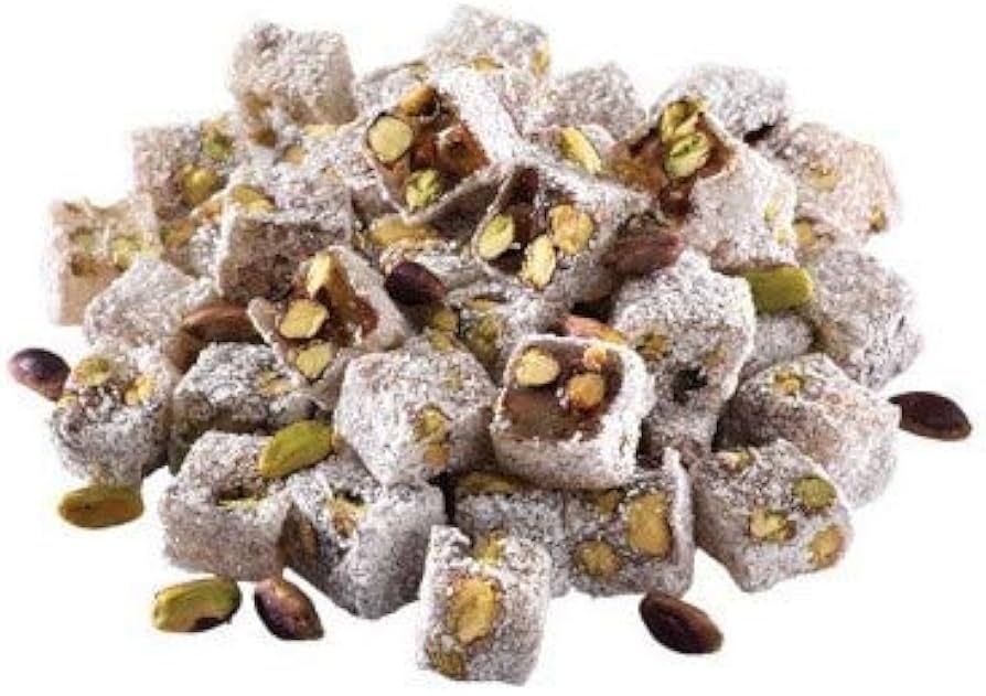 Turkish Delight with double roasted pistachios: 500g Çarşıbaşı