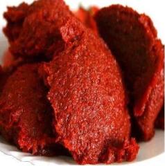 Tatlı biber Salca Hatay yöresi:1000gr güneşte kurutma: söt peper pure