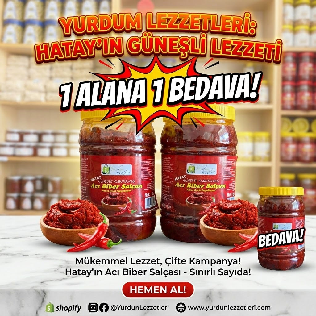 Antep acı biber Salca 1 alana 1 bedeva :PEPPAR PURÉ (1 KG) – STARK