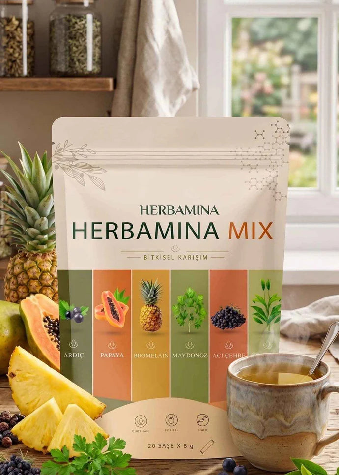 HERBAMINA MIX 160 g (20 påsar x 8 g)