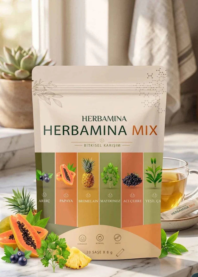 HERBAMINA MIX 160 g (20 påsar x 8 g)