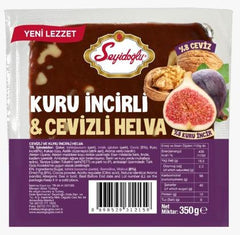 Yaz helvası cevizli kuru incirli 350gr-Sommar halva med Valnötter och Torkade fikon