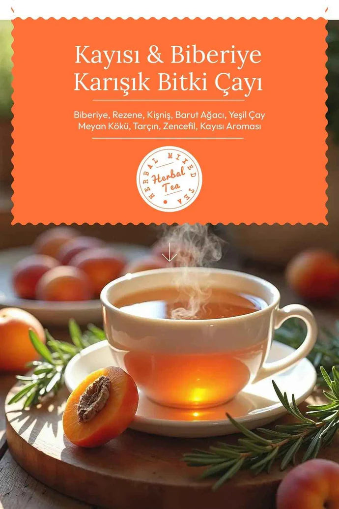 Herbamina Apricot & Rosemary Mixed Herbal Tea 45 x 1.5g