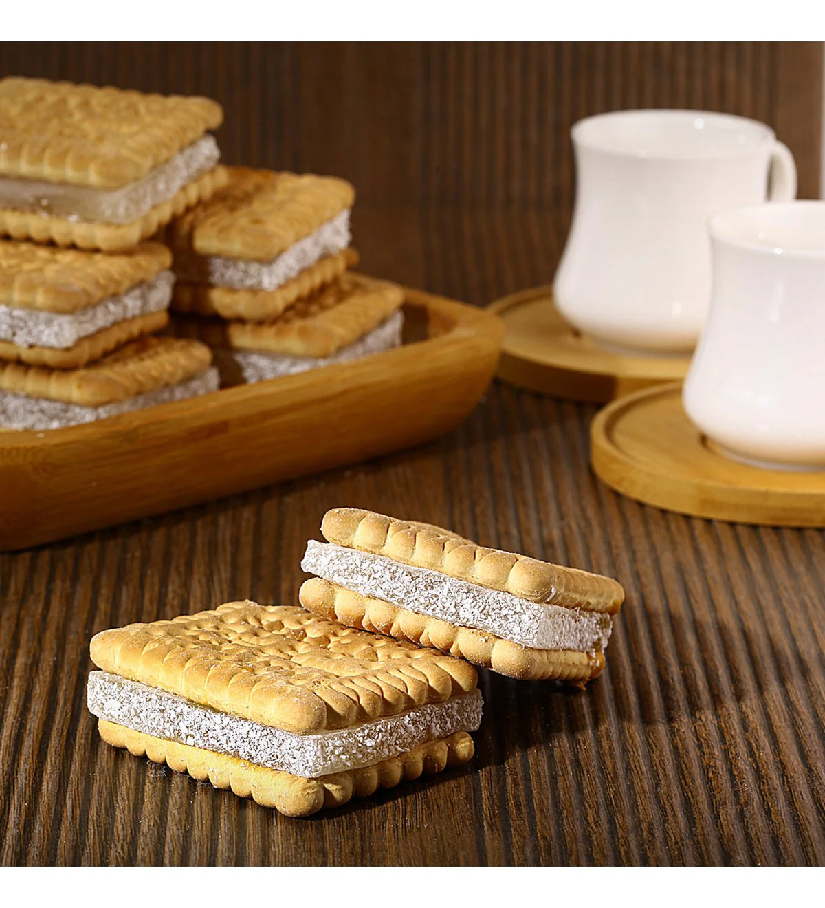 Kıstırma Lokum:400gr-Turkisk konfekt med kex