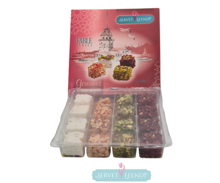 Assorted Turkish Delight:400gr