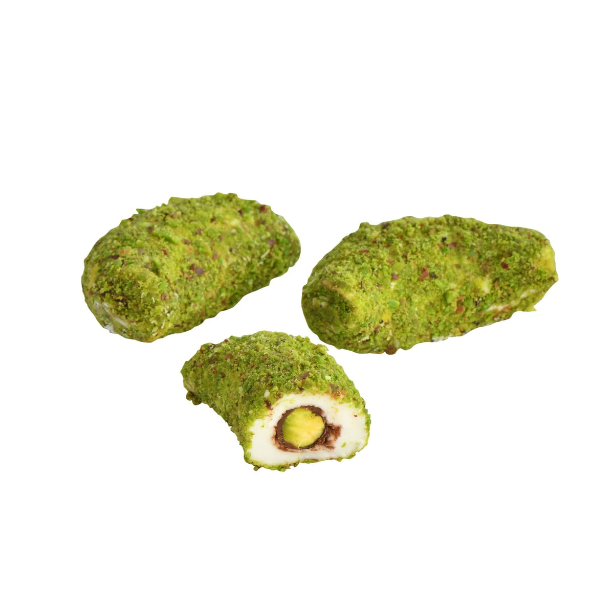 Special Fıstıklı Mantı Lokum:300GR-TURKISK KONFEKT (LOKUM) MED PISTAGENÖTTER