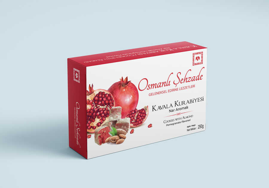 Kavala cookies with pomegranate flavor: 250g.