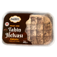 Helva Kakaolu Nazel 400gr.Kakaohalva