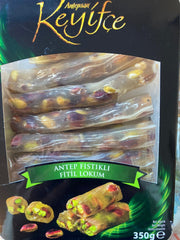 Parmak lokum (350 G) - Turkish Delight med Pistage