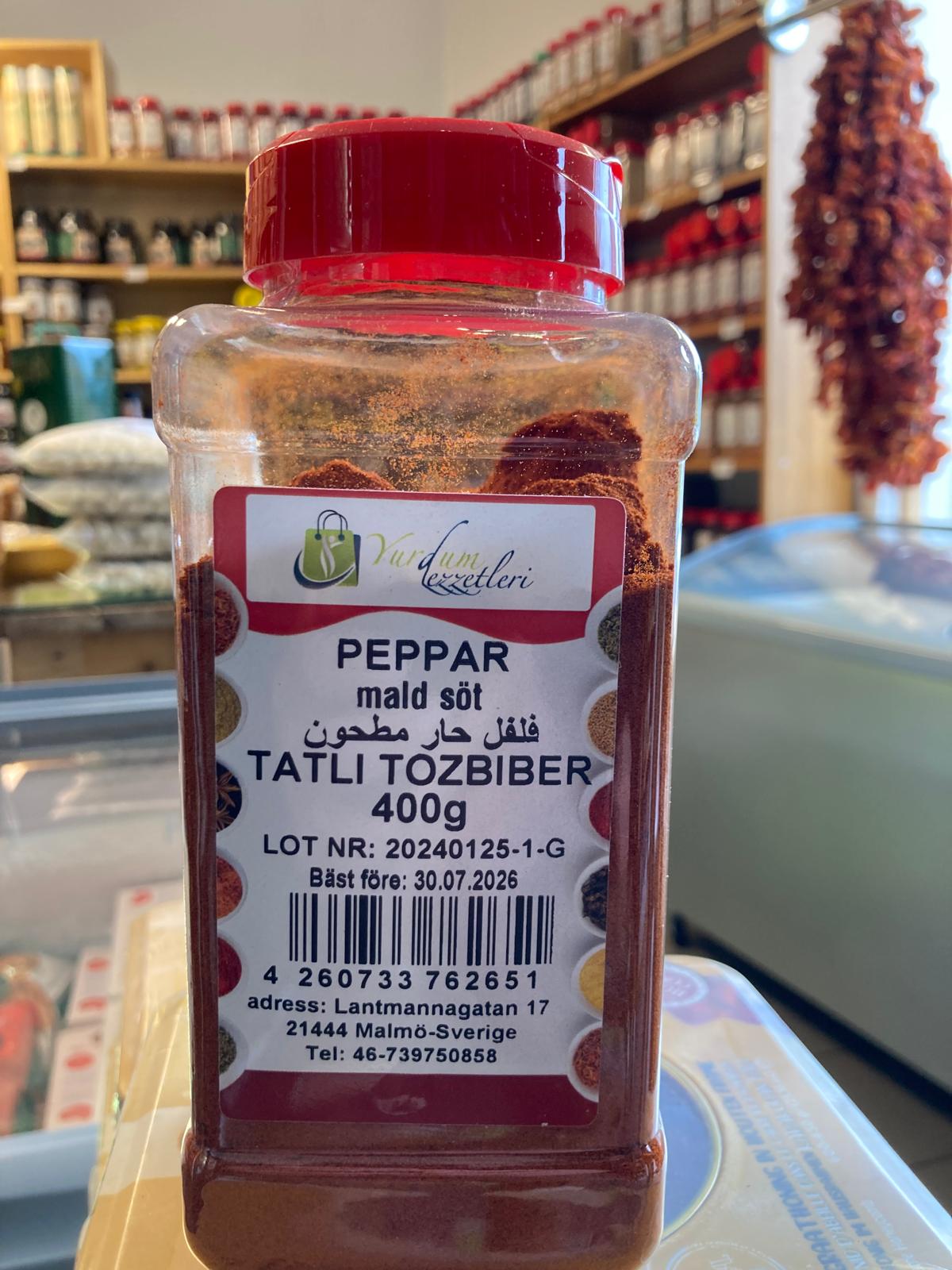 Sweet Pepper Powder (400 Grams)
