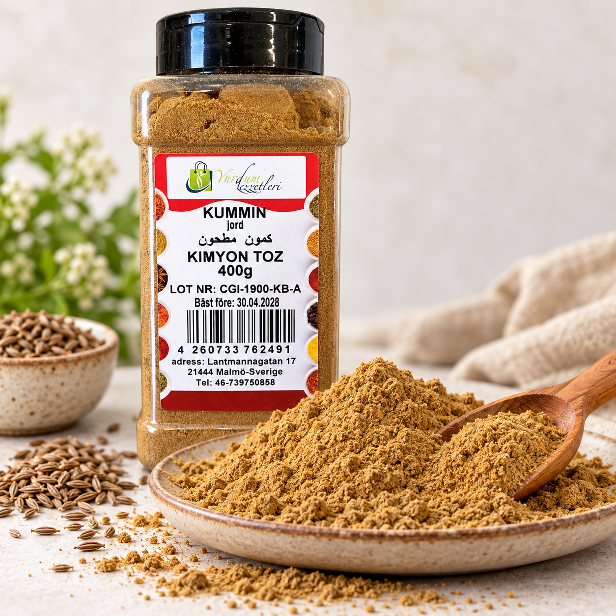 Malen Spiskummin (400 g)