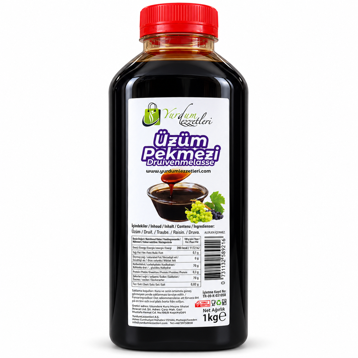Grape Molasses (1000 g)