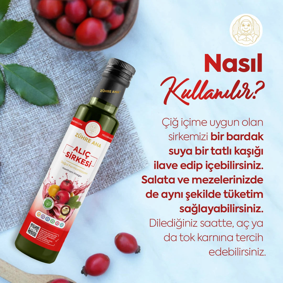 Zühre Ana Hawthorn Vinegar (500 ml)