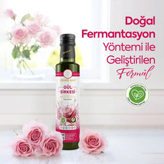 Zühre Ana Gül Sirkesi Doğal Fermantasyon 500ml :