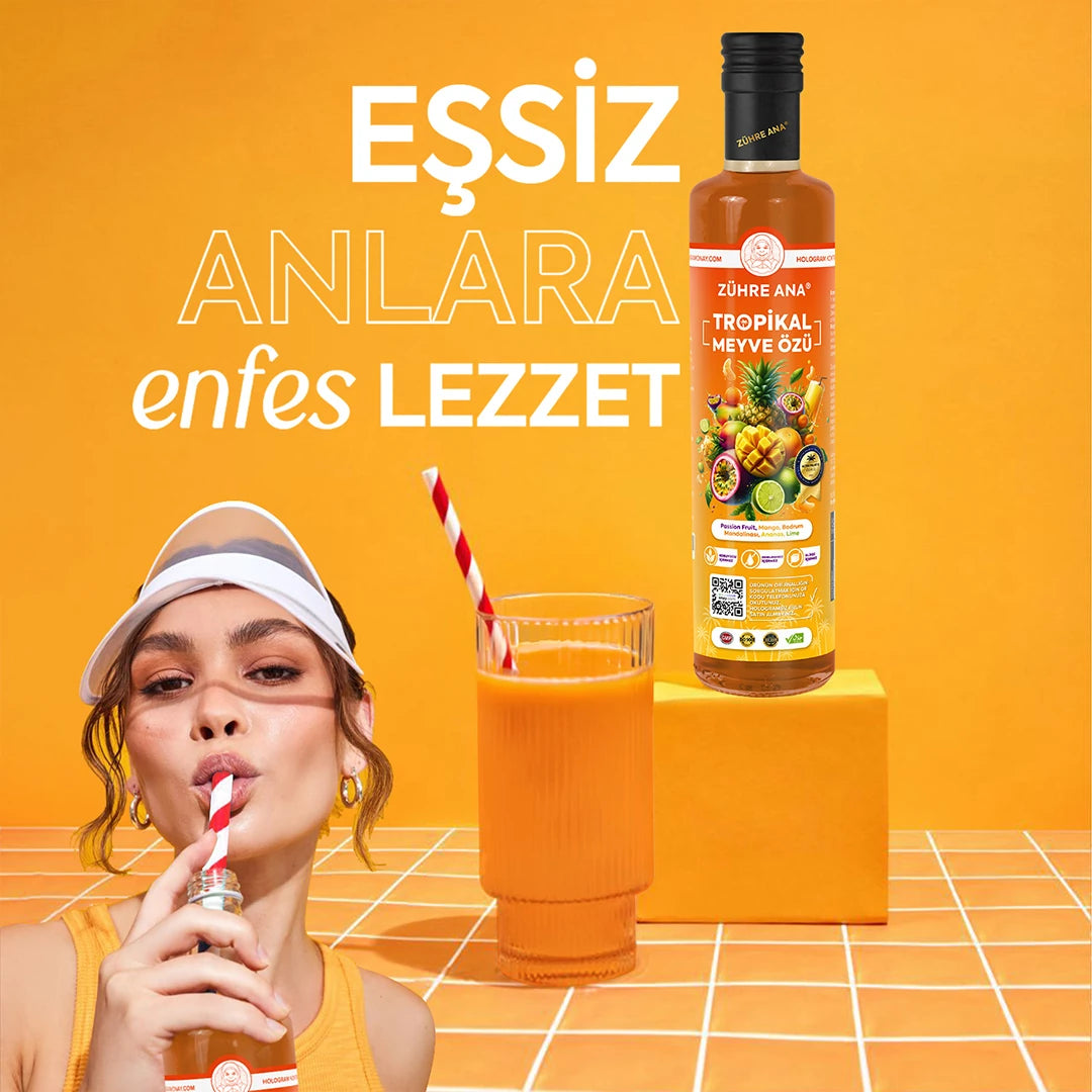 Zühre Ana Tropikal Meyve Özü 670gr :