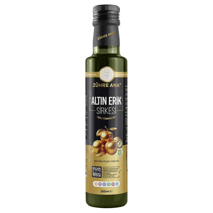 Zühre Ana Altın Erik Sirkesi Doğal Fermantasyon 250ml :