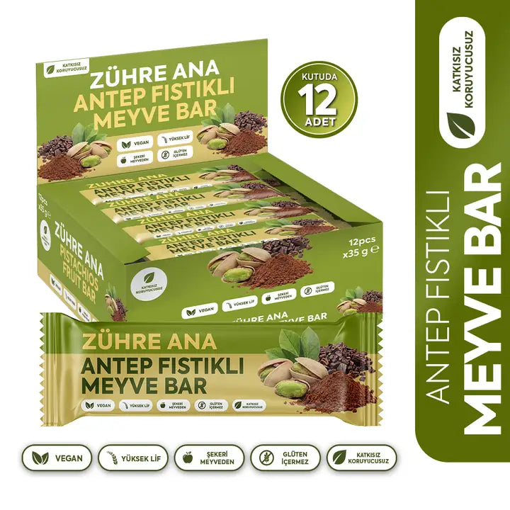 Zühre Ana meyve bar Fıstıklı:35gr-PISTAGE FRUKTBAR 35 G