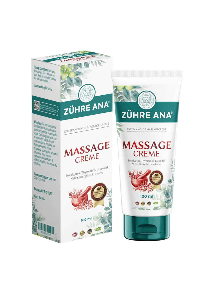 ZÜHRE ANA AVSLAPPNANDE MASSAGEKRÄM 100 ML